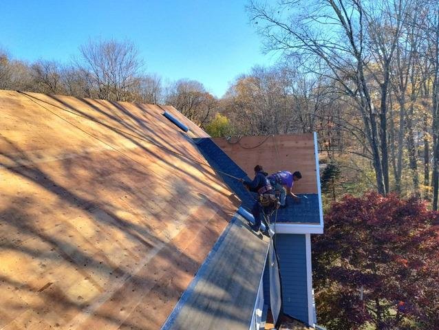 Beginning stage of Roof Replacement