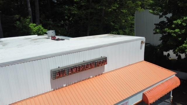 Completed TPO Metal Roof