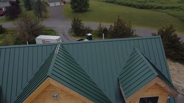 Metal Standing Seam Roof Installation in Athens, NY