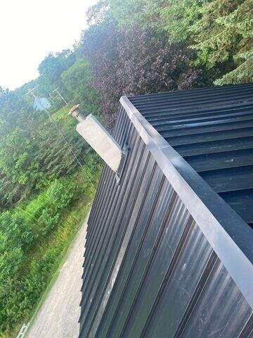 New Metal Roof Installed