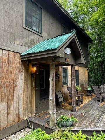 Metal Awning damaged