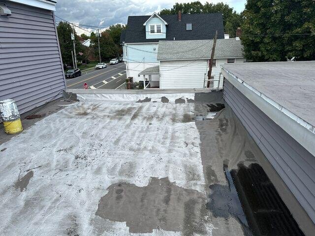 Commercial Roof water damage