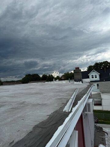 Flashing damage to Flat Roof