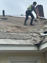 Removing the shingles